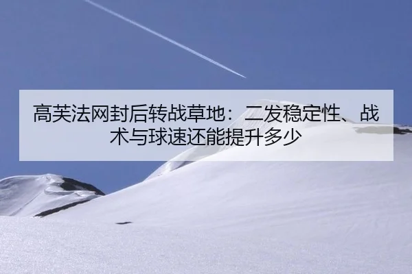 高芙法网封后转战草地：二发稳定性、战术与球速还能提升多少